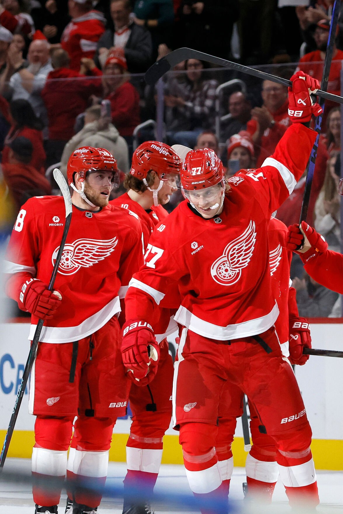 Blues Red Wings Hockey